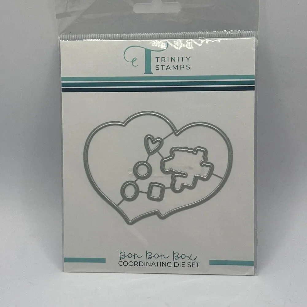 Trinity Stamps - Dies Coordinates with BON BON Box  Dies only